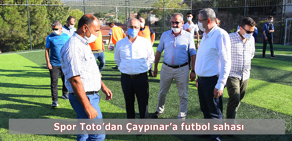 Spor Toto'dan aypnar'a futbol sahas